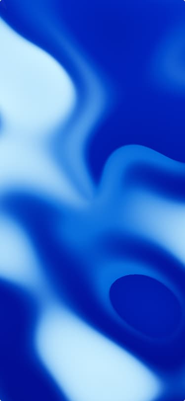 a blue swirl